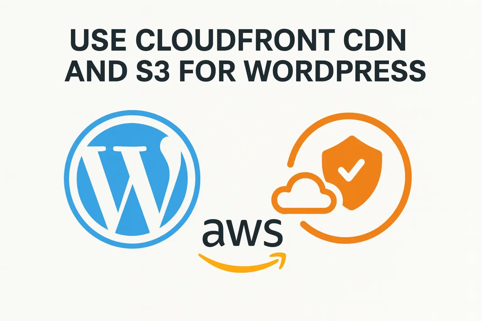 Use Cloudfront CDN and S3 for wordpress